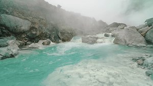Hot Sulfur Spring Vapor Crater On Stock Footage Video (100% Royalty-free) 3503283369 | Shutterstock