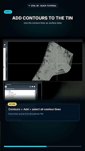 Civil 3D Terrain Modeling from Survey Data