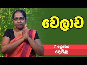 දෙමළ - වෙලාව | 7 ශ්‍රේණිය - Tamil | Grade 7 Epi 02