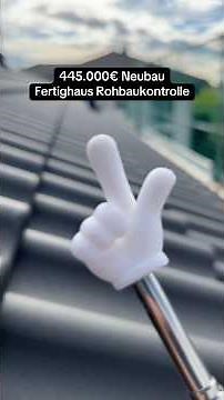 Fertighaus - undichte Dampfbremse! #fertighaus #hausbau #immobilien