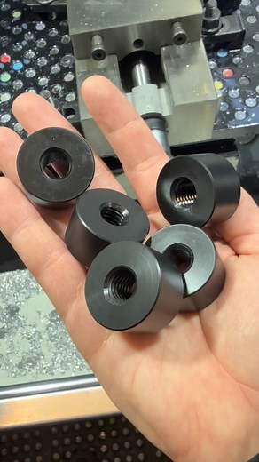 6 comments | Acetal (more commonly known as delrin) threaded trunion pivots. What’s your favorite plastic to machine and please say UHMW ______ “Part Engineer, Part Machinist, All American-Made” _____ RFQs: sales@zealousmanufacturing.com _____ #Zealousmfg #cncmachining #instamachinist #practicalmachinist #billet #madeinamerica #engineer #cnc #madeintheusa | Zealous Manufacturing | Facebook