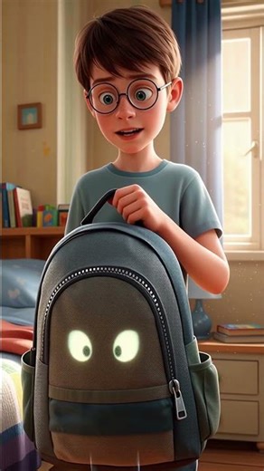 🎒 Backpack Spoke the Truth 😳 | Emotional 3D Cartoon Short #backpack #youtubeshorts