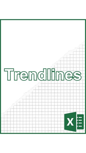 CheatSheets on Instagram: "How to draw trendlines accurately in Excel‼️ ❤️ and follow for daily tips! 🗂️ Save this post for future reference! 👯 Share it with a friend! 🎁 Get Excel Templates, PDF Cheat Sheets, Trackers, and Trainings at the link in our bio! 🎯 Follow us on Instagram, YouTube, TikTok, and more at the link in our bio! #excel #exceltips #exceltricks #spreadsheets #tutorial"