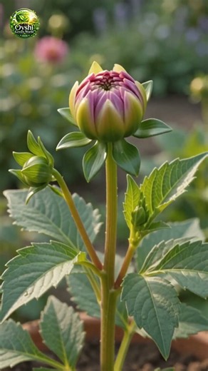 Dahlia Flower Growing Time-lapse: Bulb to Bloom! 🌸 #garden