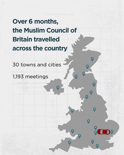 🌱 British Muslim communities have transformed since the MCB was founded in 1997 — more diverse, more confident, and more connected. Our Regional Townhalls showed just how many challenges our communities face, and we’re grateful to everyone who spoke honestly and openly. 🫂 There’s no single “biggest issue” — but there is a shared responsibility. �If we come together, we can solve them – insha’Allah. 🤲🏽 | The Muslim Council of Britain