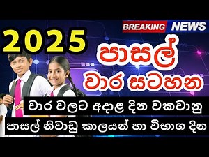 2025 School Term Plan | Term Plan 2025 | 2025 School Calendar | School Term Plan 2025