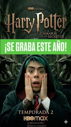 Harry Potter and the Chamber of Secrets is being filmed this year #harrypotter #hbomax #hogwarts ...