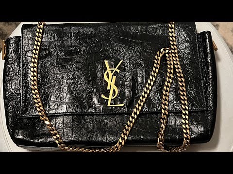 Review of the YSL reversible Kate satchel bag