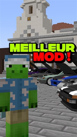 Fast and Furious, dans Minecraft #minecraft #17cro #mod ￼