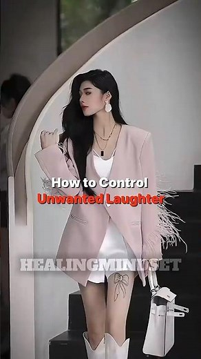 How to Control Unwanted Laughter. #shortsviral #viral #blackpink #healingmindset #psychology