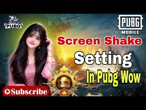 Map shakes setting in PUBG || wow map in PUBG mobile || #trending #pubgmobile #1v4clutch