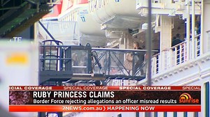 The Australian Border Force has rejected explosive allegations that infected Ruby Princess passengers were allowed off the cruise ship after on officer mistook negative flu tests for coronavirus results. | Sunrise