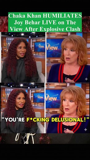 Chaka Khan Shuts Down Joy Behar on The View