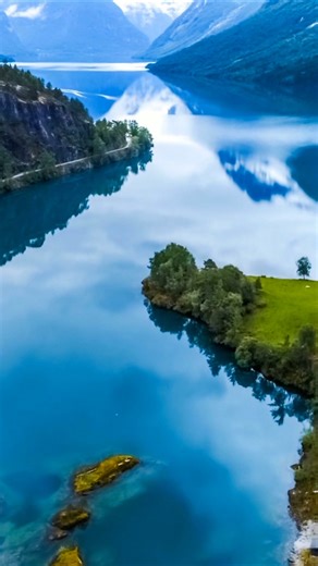 Aerial journey: The stunning landscapes of Geirangerfjord