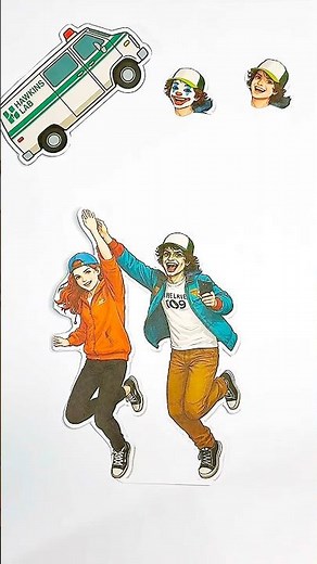 This Scene Hits Different 😳 Stranger Things #strangerthings #art #drawing