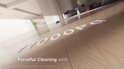 DREAME L40 Ultra Robot Vacuum Self Emptying, 11,000Pa Suction Robot Vacuum and Mop Combo with Auto Cleaning Dock, 149℉ Mop Washing, SideBrush Extendable, Solution Auto Refill, Voice Control