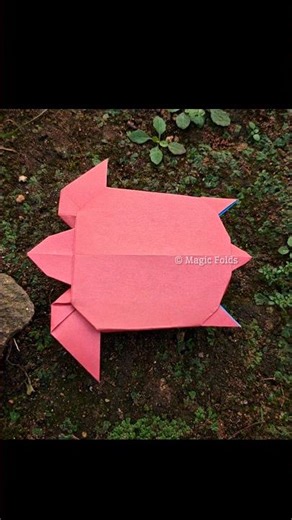 Origami Turtle #origamiturtle #origamianimal #origamianimals #paperturtle #turtle