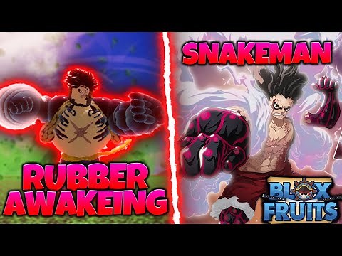 NEW RUBBER SNAKEMAN AWAKENING COMING TO BLOX FRUITS (UPDATE 15)