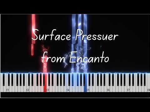 Surface Pressure – Encanto Piano Cover (Powerful & Emotional)