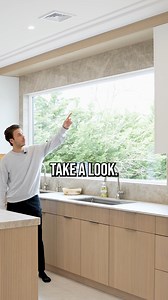 Sometimes we don’t have to have the cabinet itself reaching the ceiling. It’s easier if we brought the ceiling down to the cabinets to create a flush and seamless finish! | Thekitchenguy