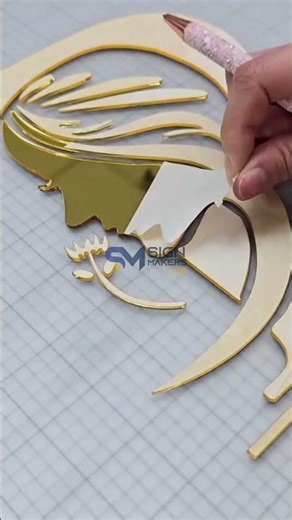 Custom Round Acrylic Sign | Modern Business Logo Signage | Laser Cut Acrylic Design