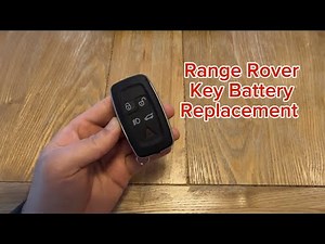 How to Replace the Key Fob Battery on a Range Rover – Quick & Easy!