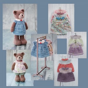 2.2K views · 213 reactions |  'Little Bear Dresses’ for 20cm/8”...