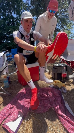 1.1K views · 603 reactions | @danisgreen enters Michigan Bluff in 17th position, a quick change of shoes and he’s heading to Forest Hill. | Salomon Running | Facebook