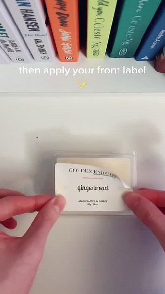Label Clamshells with Me: Wax Melts Making Tutorial