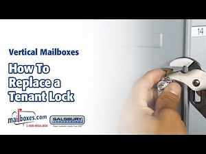 Mailboxes.com | How to Replace a Tenant Lock for Vertical Mailboxes