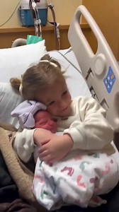 1.7M views · 10K reactions | Meeting your baby sister is a feeling that cannot be explained! New life brings so much joy and happiness! | March for Life | Facebook