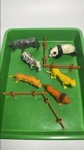 Satisfying Wild Animal Toys #animals #toys #asmr