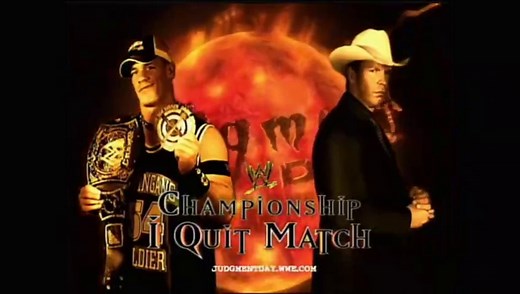 WWE Judgment Day 2005 - JBL vs John Cena (I Quit Match, WWE Championship)