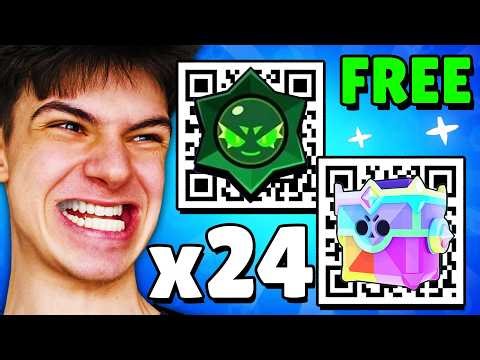 ALL 24 WORKING QR CODES IN BRAWL STARS! (April 2026)