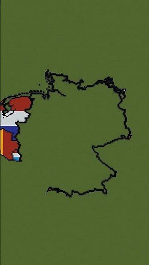 Big Scale Germany #Germany #german #maps #flags #minecraft