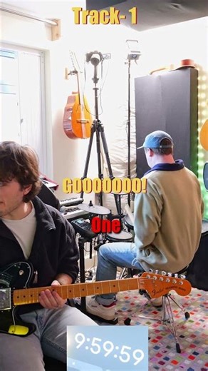 3 brothers vs. 10 hours - Can we write an album in a day? 💿 ⏳ #shorts