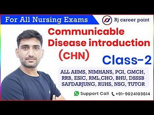 Communicable Disease introduction |Nursing Officer & Staff Nurse |Online Classes|Rjcareerpoint