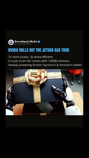 NVIDIA launched its most powerful robotics chip and it’s being called a super-brain for machines