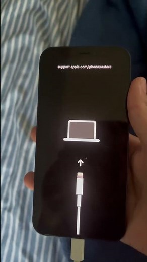 iPhone, mini 12 in recovery mode