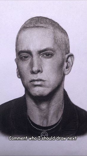 37K views · 2.5K reactions | How to draw Eminem in 47 seconds!✨ #art #freestyle #satisfying #reelsfb #eminem #godzilla @eminem | Tammy Ubani Art | Facebook