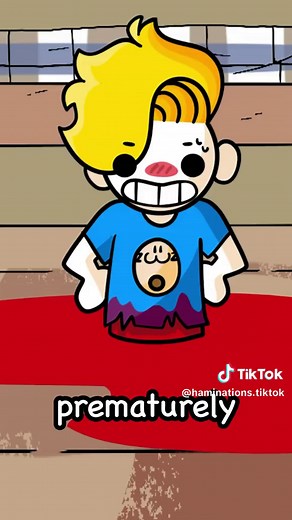 This hurt badly...😬 #haminations #animation #cartoon #funny #meme #skit #lol