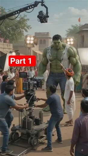 Hulk vs alien || Hulk ke gao me shooting | Part 1 #hulk #mhacommunity #shortsfeed