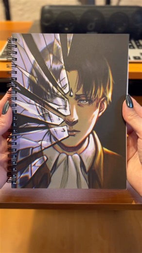 Unboxing my Attack on Titan “Wrecked” Art Notebook 😍✨ | Redbubble Test Print