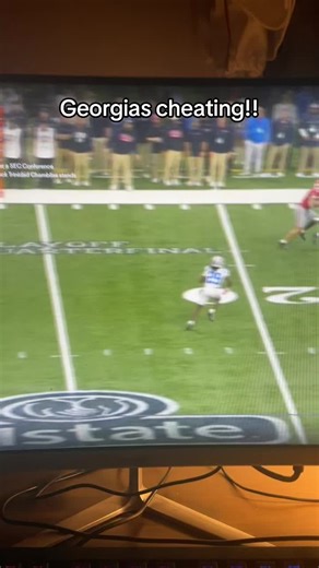 Not a ole miss fan but that’s crazy #fyp #views #collegefootball #badcall #olemissvsgeorgia