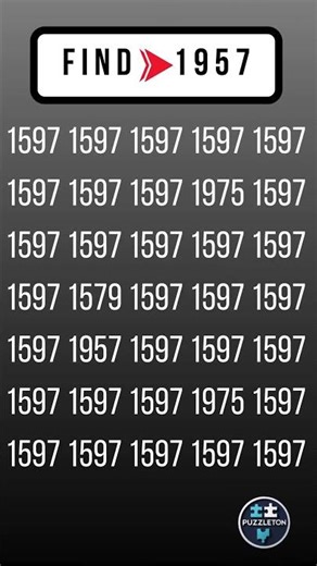 Can you find 1957? A special year! 🔍✨