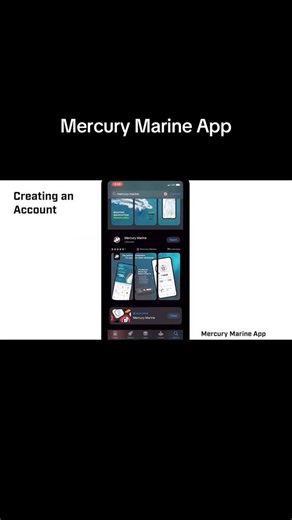Creating an account with the Mercury Marine App! Mercury Marine #mercurymarine #creatinganapp #mercurypartner #mercury | AnglersChannel.com | Facebook