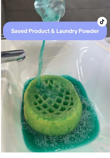 Squeezing away Saved Product & Laundry Powder. 😍 The joy was short lived as I received a call, a call no one really wants to hear or have to ever answer!! I really do appreciate all the lovely messages and all your kind words. Forever grateful for you all! ❤️❤️ Rinse to follow soon. Sponge: @BLAREZ love this sponge ❤️ #fyp #cleantok #asmr #spongesqueezing #green