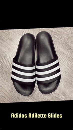 Adidas Black Comfort Slides and Slippers Haul India 2026