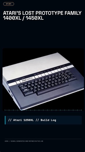 The Atari computer that never shipped👀
