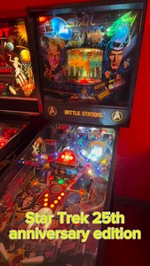 Scotty here: check out this Star Trek 25th Anniversary Edition pinball machine! #rochesterny #reels #retrogaming #arcadegaming #pinball | Arcade 80s